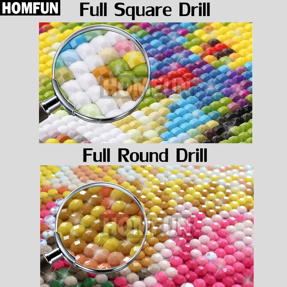 HOMFUN Full Square/Round Drill 5D DIY Diamond Painting ‘’Sunflower basket" 3D Embroidery Cross Stitch 5D Home Decor Gift