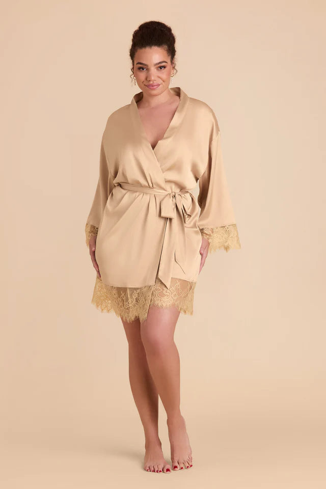 Claudette Lace Robe